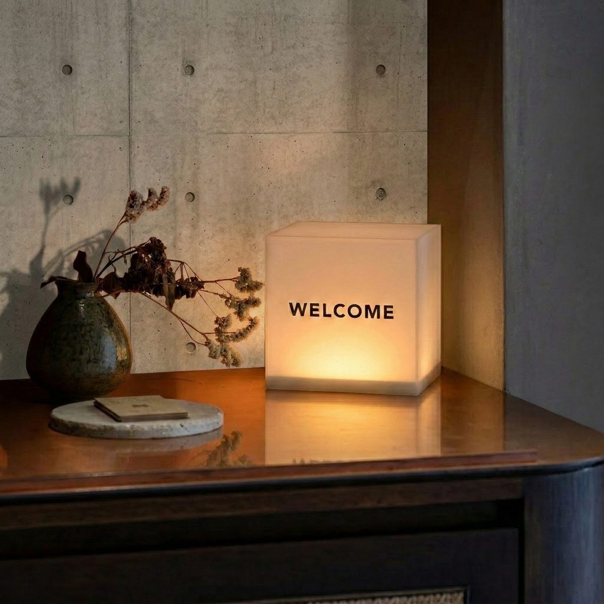 LED BOX キューブサイン