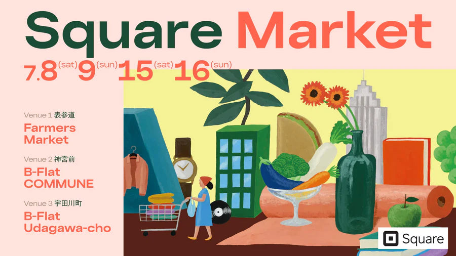 Square Marketにキャッシュレススタンドを提供