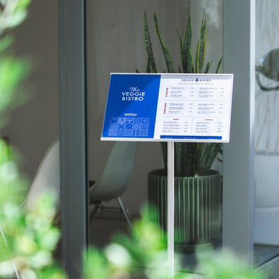 営業案内サイン