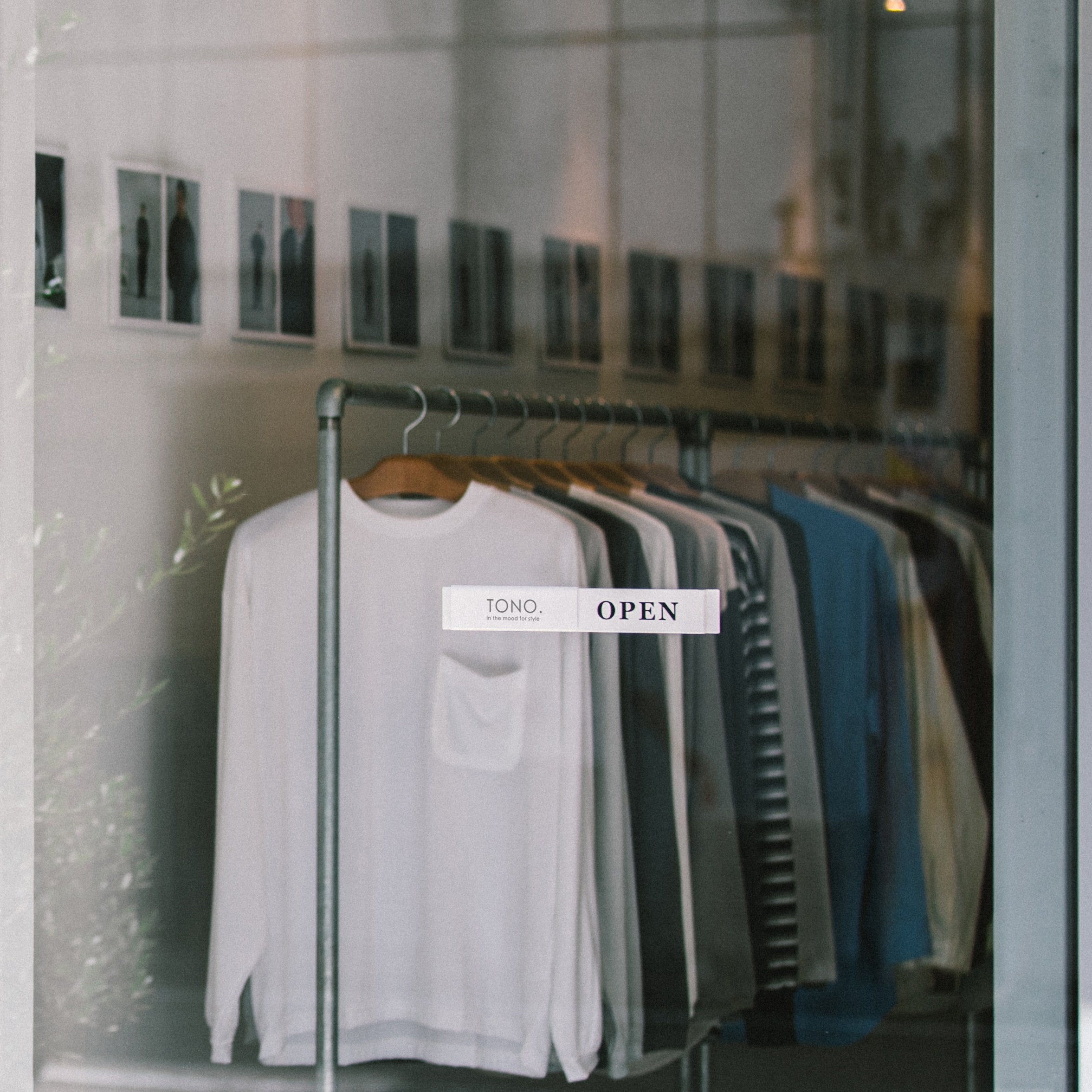 OPEN / CLOSEDサイン - 壁付け看板