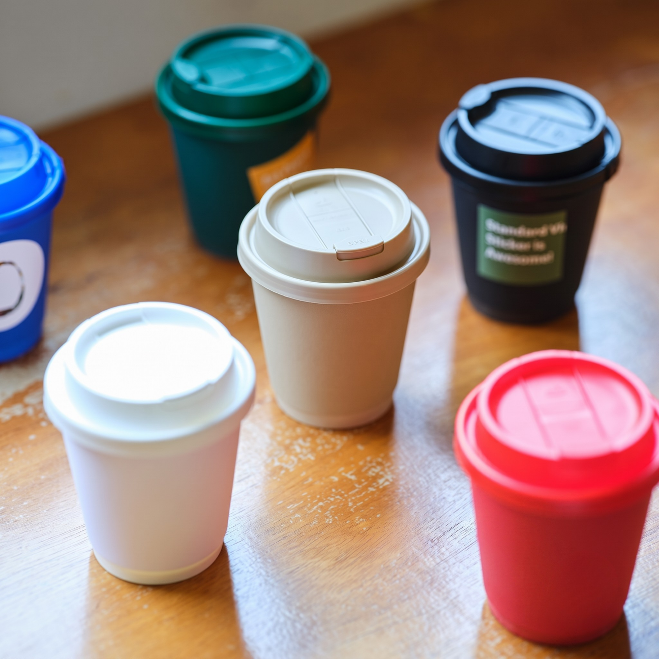 PAPER CUP & LID