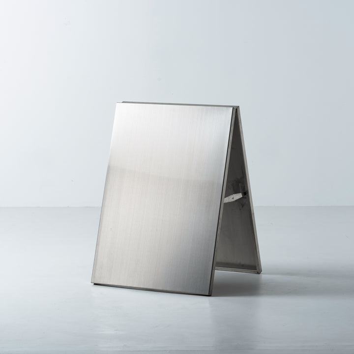 A-SHAPED STAINLESS スタンドサイン