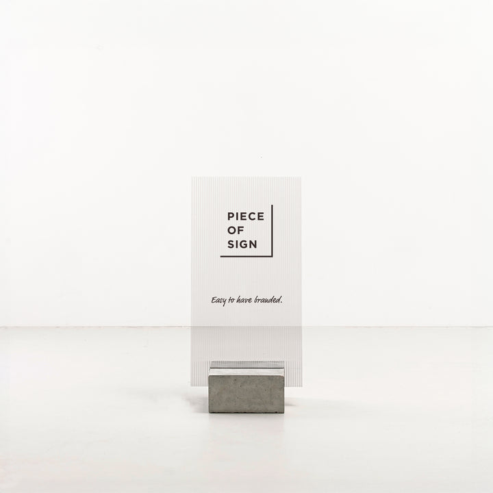 BLOCK & BOARD スタンドサイン - PIECE OF SIGN