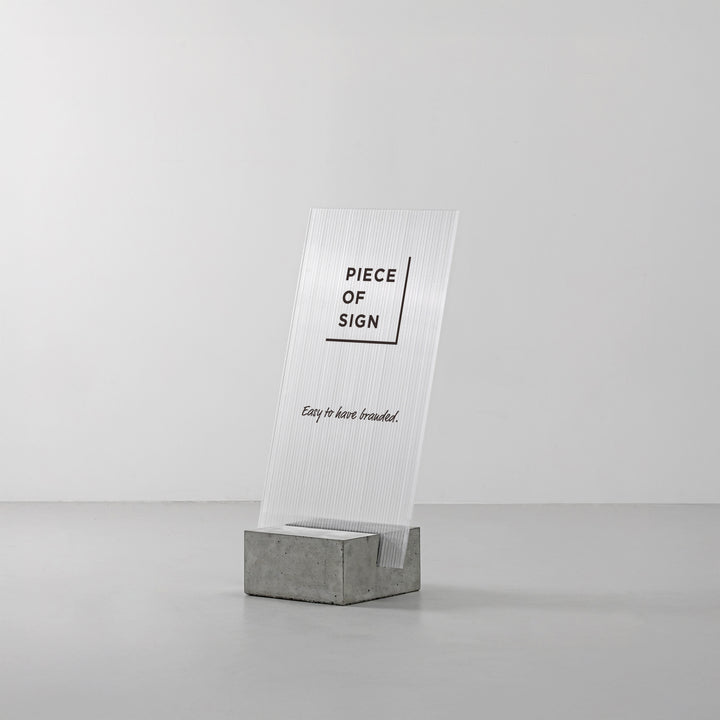 BLOCK & BOARD スタンドサイン - PIECE OF SIGN