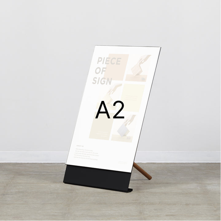 アクリルポスタースタンドサイン A2 - PIECE OF SIGN
