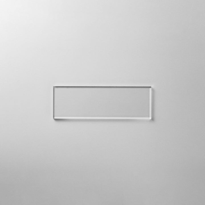 ACRYLIC INFO SIGN - PIECE OF SIGN
