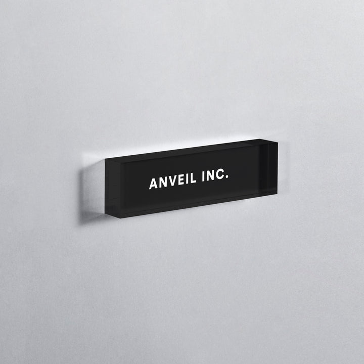 ACRYLIC DOOR PLATE - PIECE OF SIGN