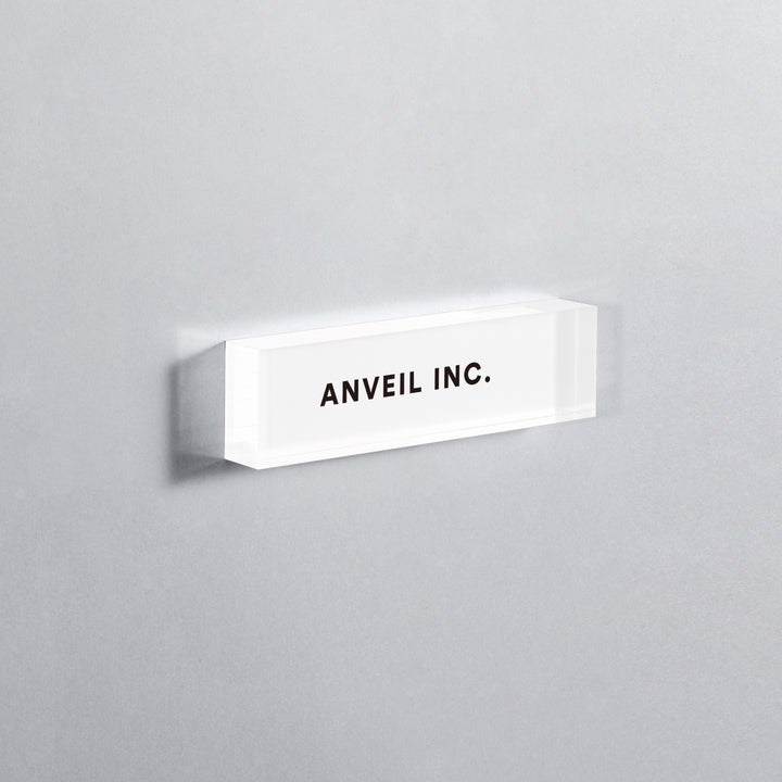 ACRYLIC DOOR PLATE - PIECE OF SIGN