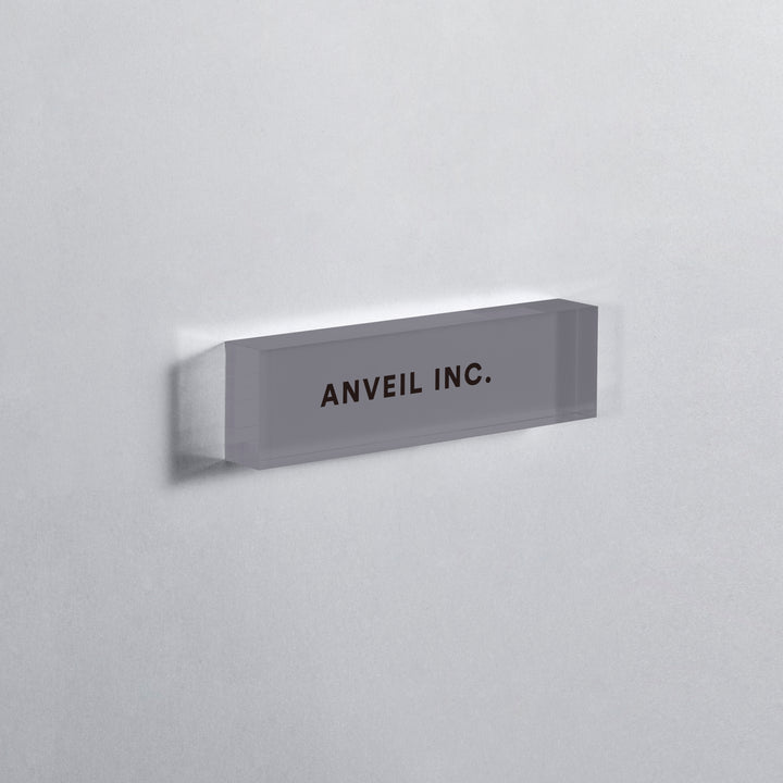 ACRYLIC DOOR PLATE - PIECE OF SIGN