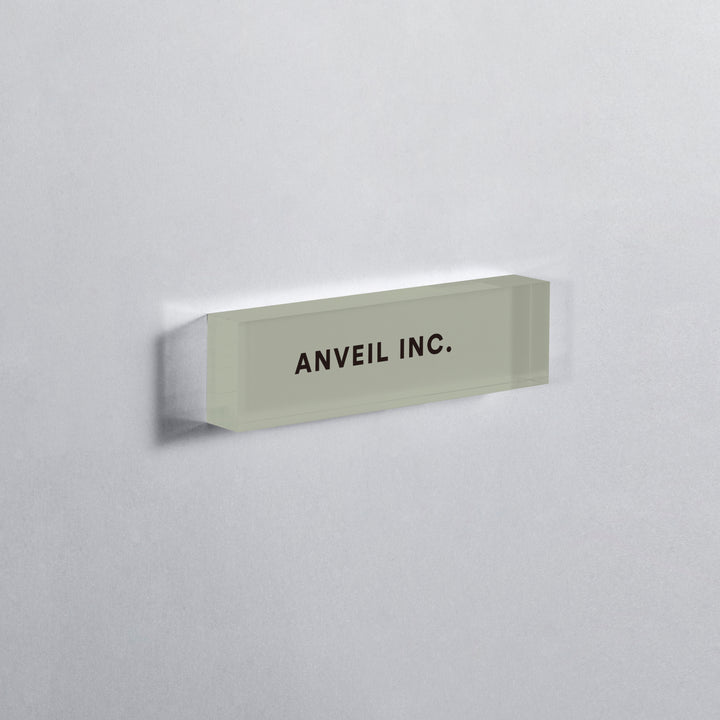 ACRYLIC DOOR PLATE - PIECE OF SIGN