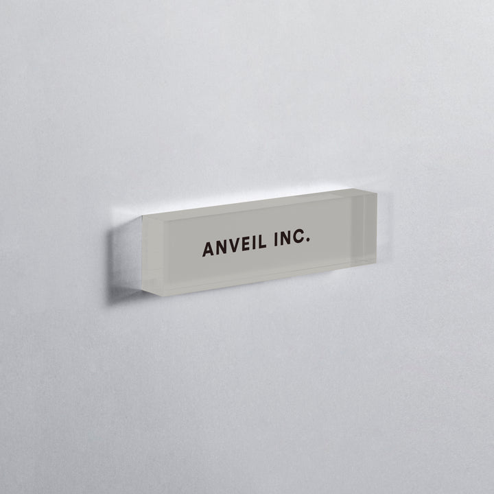 ACRYLIC DOOR PLATE - PIECE OF SIGN
