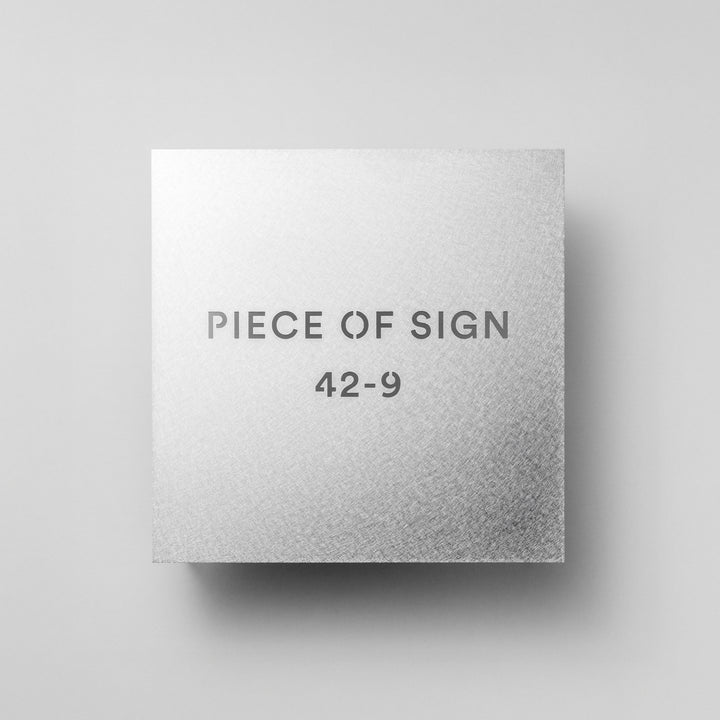 THE DOOR PLATE - くり抜き仕上げ - PIECE OF SIGN