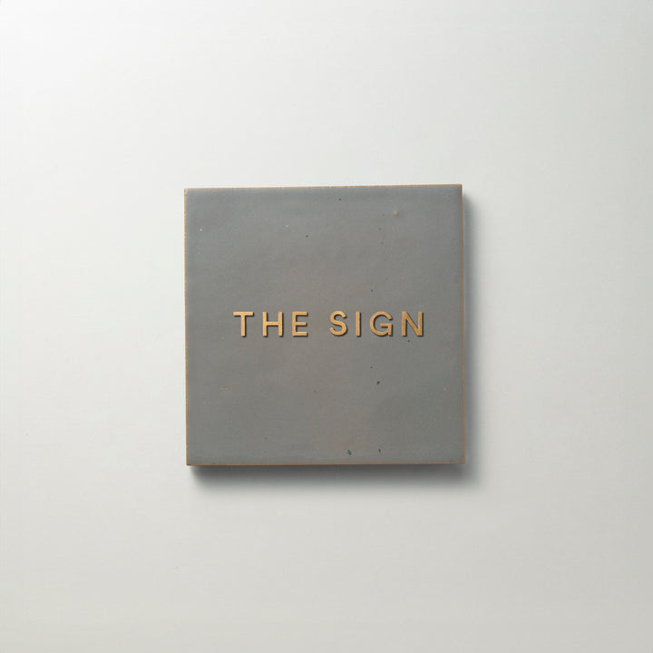 THE DOOR PLATE + 切文字サイン - zellige - PIECE OF SIGN