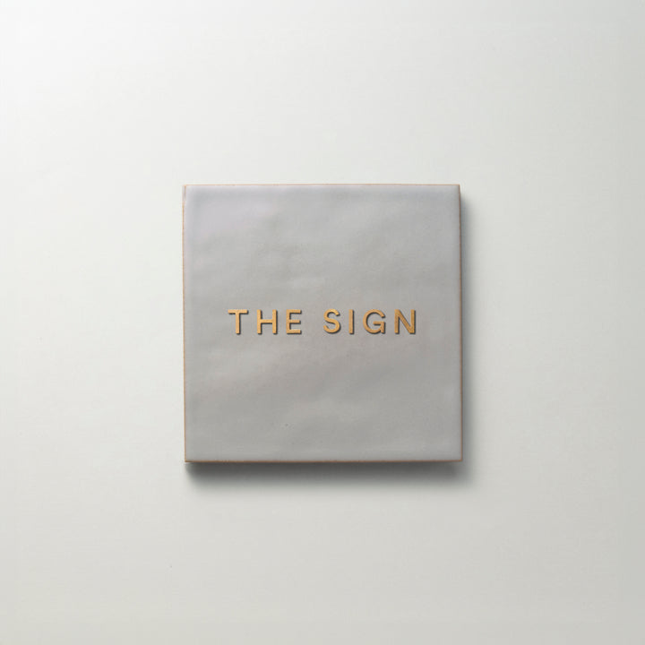 THE DOOR PLATE + 切文字サイン - zellige - PIECE OF SIGN