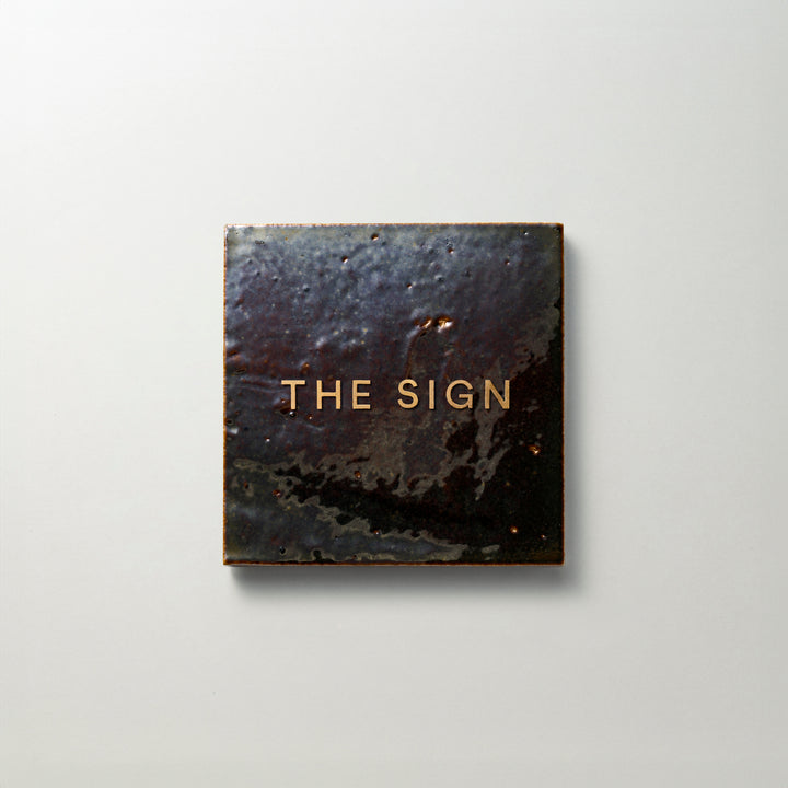 THE DOOR PLATE + 切文字サイン - zellige - PIECE OF SIGN