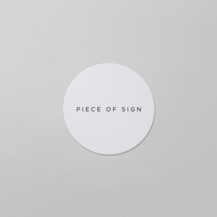 おしゃれなアクリル表札 - PIECE OF SIGN 