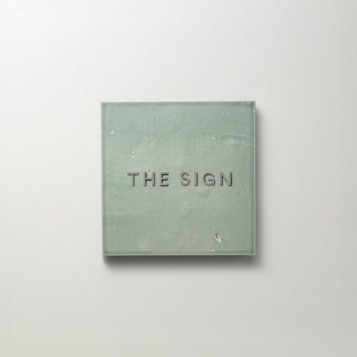 THE DOOR PLATE + 切文字サイン - zellige - PIECE OF SIGN