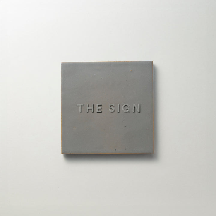 THE DOOR PLATE + 切文字サイン - zellige - PIECE OF SIGN