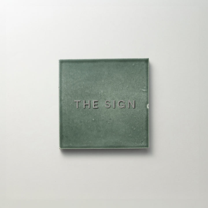 THE DOOR PLATE + 切文字サイン - zellige - PIECE OF SIGN