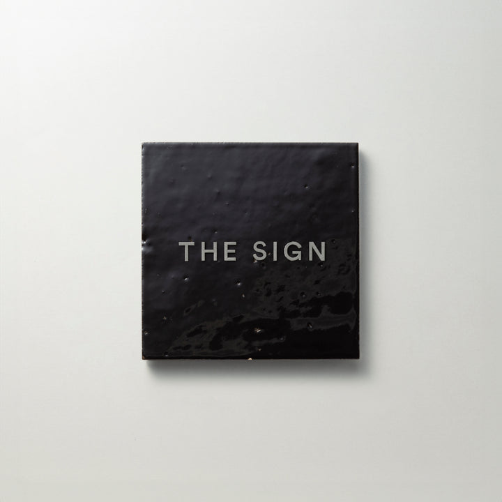 THE DOOR PLATE + 切文字サイン - zellige - PIECE OF SIGN