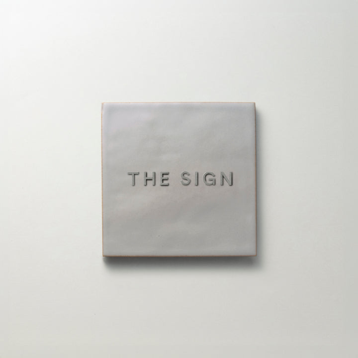 THE DOOR PLATE + 切文字サイン - zellige - PIECE OF SIGN