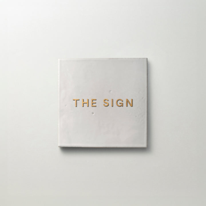 THE DOOR PLATE + 切文字サイン - zellige - PIECE OF SIGN