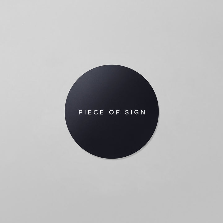 おしゃれな金属表札 - PIECE OF SIGN 
