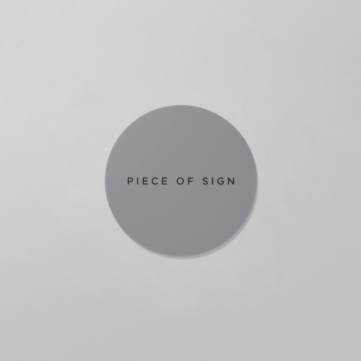 おしゃれなアクリル表札 - PIECE OF SIGN 