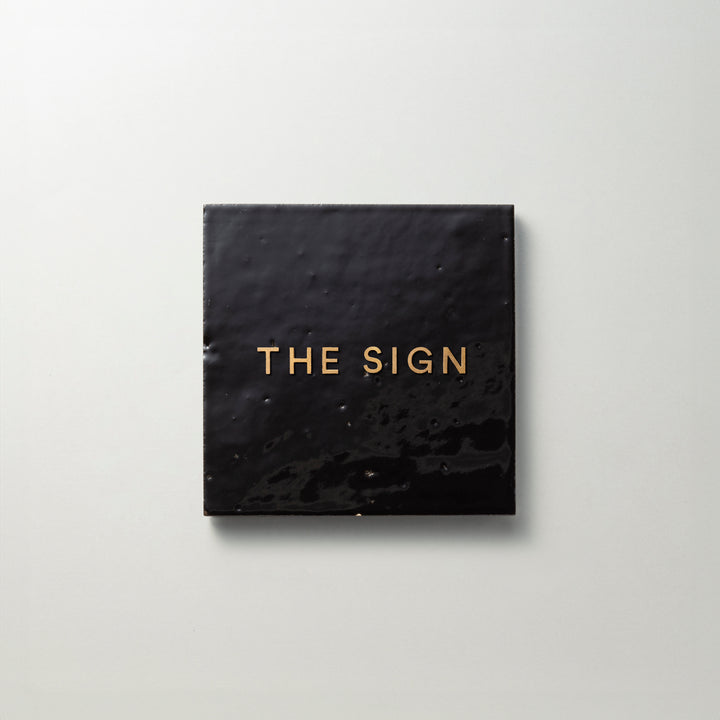 THE DOOR PLATE + 切文字サイン - zellige - PIECE OF SIGN
