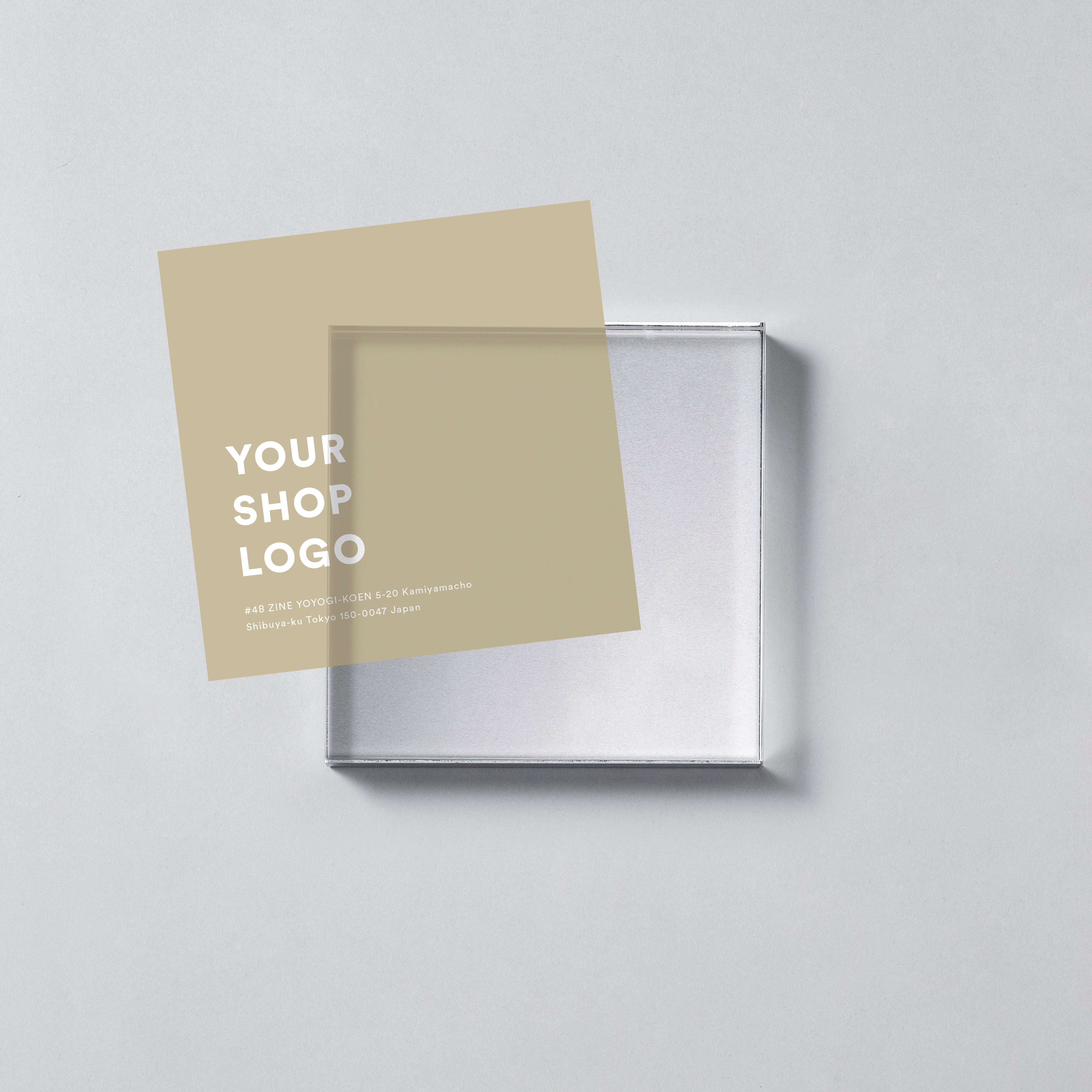 ACRYLIC DOOR PLATE - PAPER TYPE