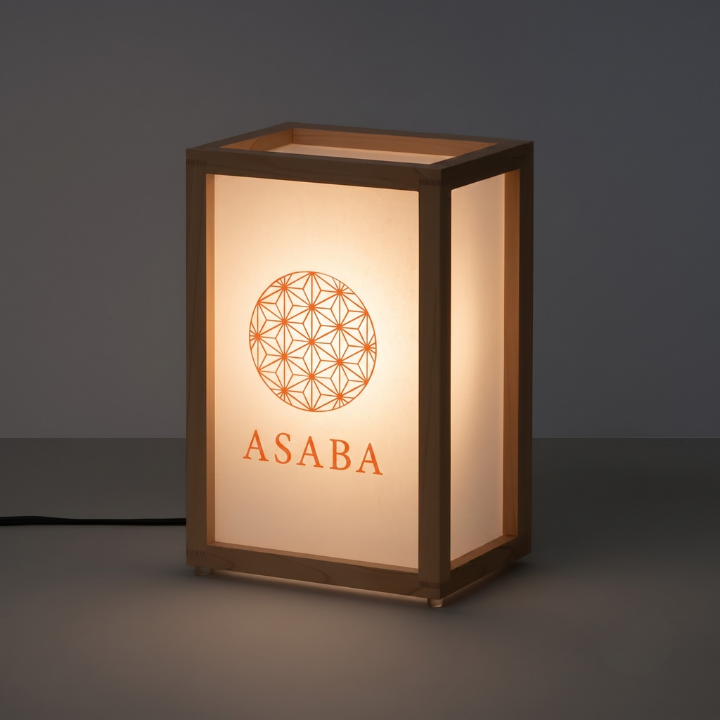 WOOD FRAME LED サイン-卓上-