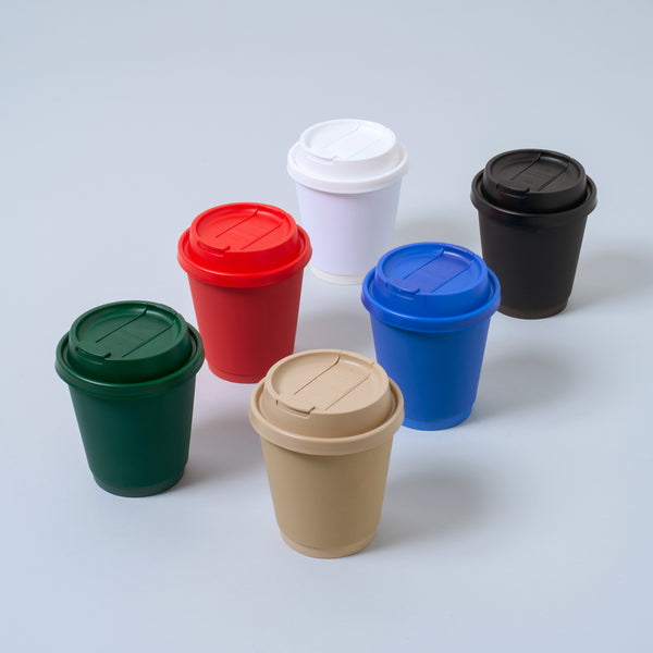 PAPER SUEDE CUP + LID Set - 1,000 pcs
