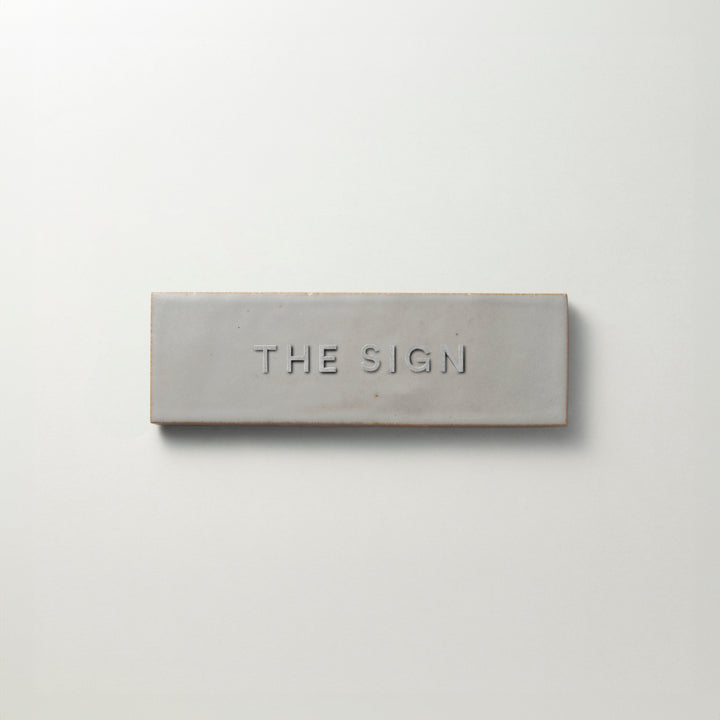 THE DOOR PLATE + 切文字サイン - zellige - PIECE OF SIGN