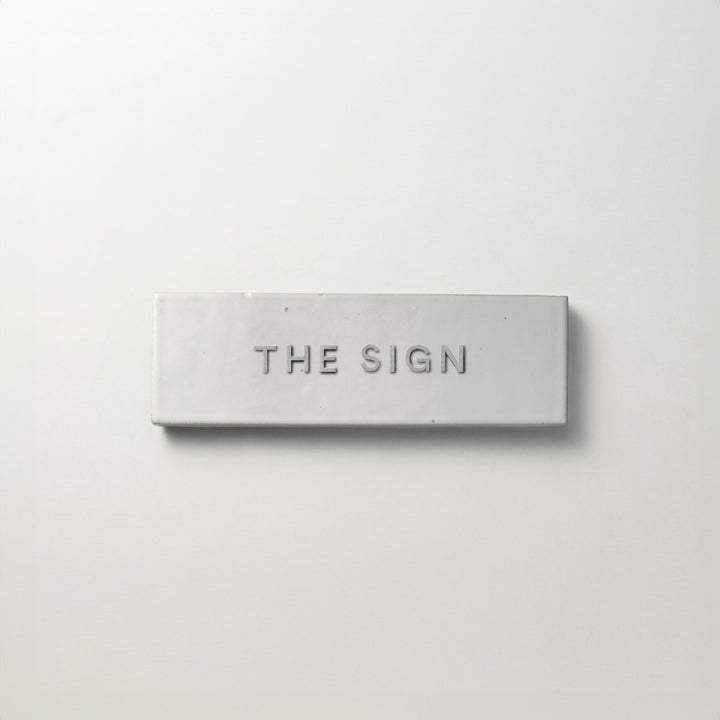 THE DOOR PLATE + 切文字サイン - zellige - PIECE OF SIGN