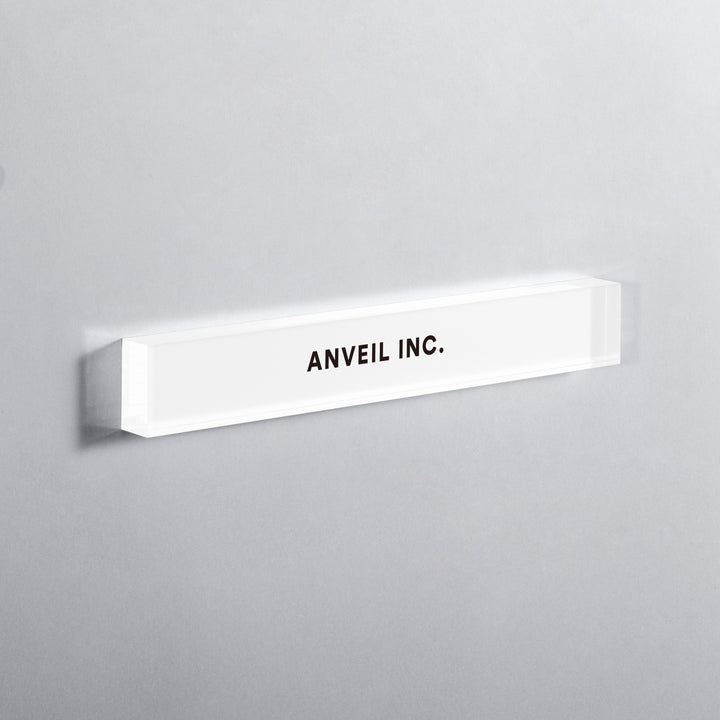 ACRYLIC DOOR PLATE - PIECE OF SIGN
