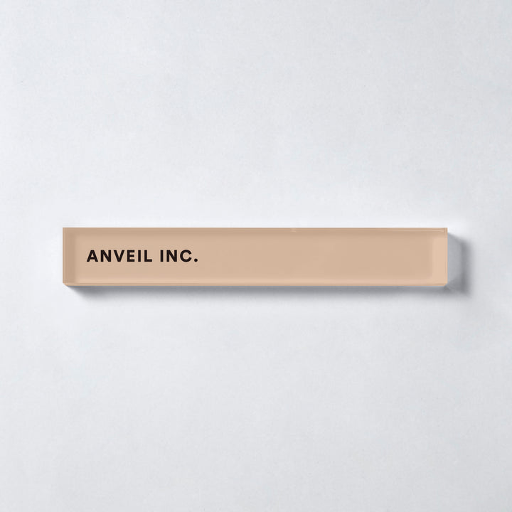 ACRYLIC DOOR PLATE - PIECE OF SIGN