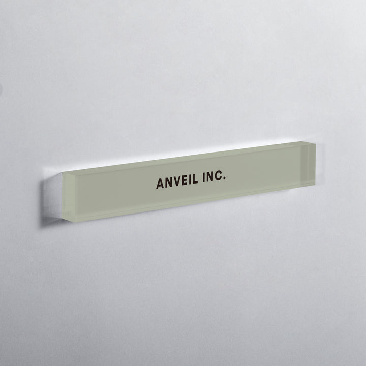 ACRYLIC DOOR PLATE - PIECE OF SIGN