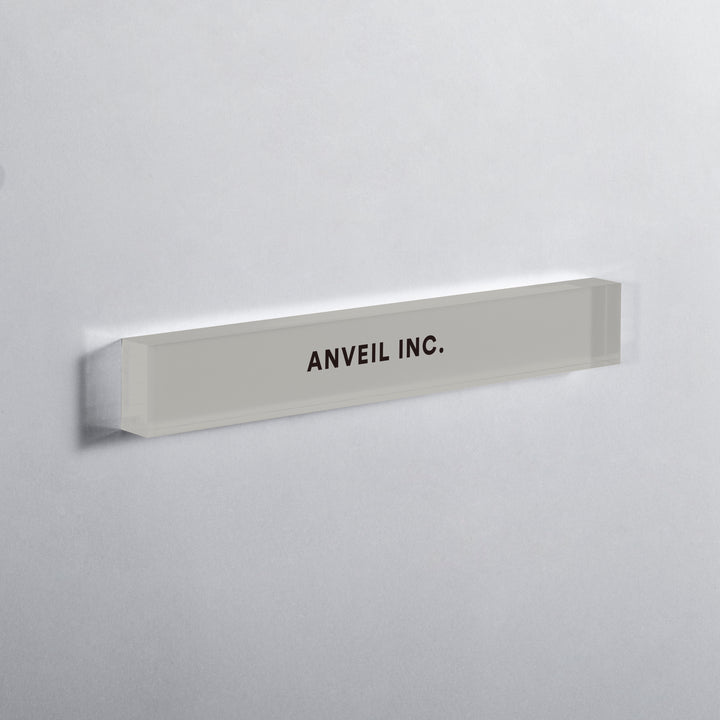 ACRYLIC DOOR PLATE - PIECE OF SIGN