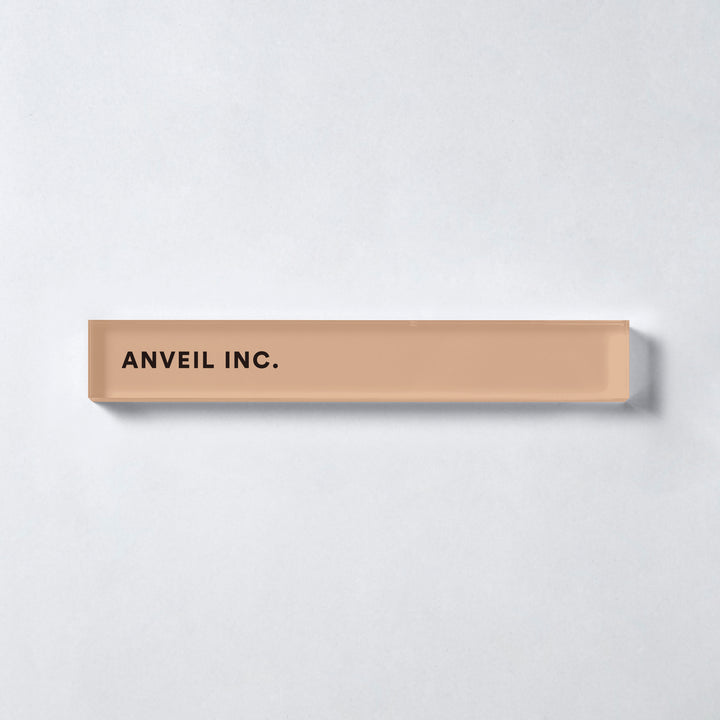 ACRYLIC DOOR PLATE - PIECE OF SIGN