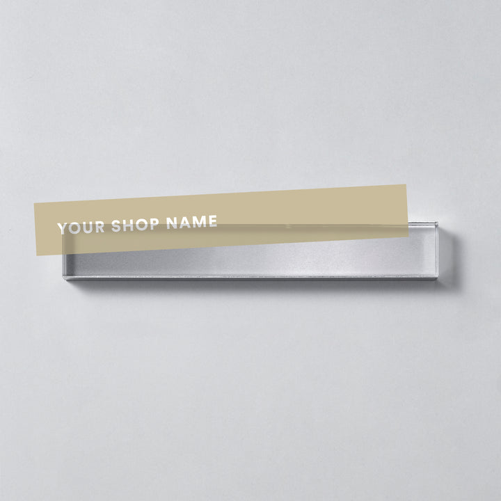 ACRYLIC DOOR PLATE - PAPER TYPE - PIECE OF SIGN