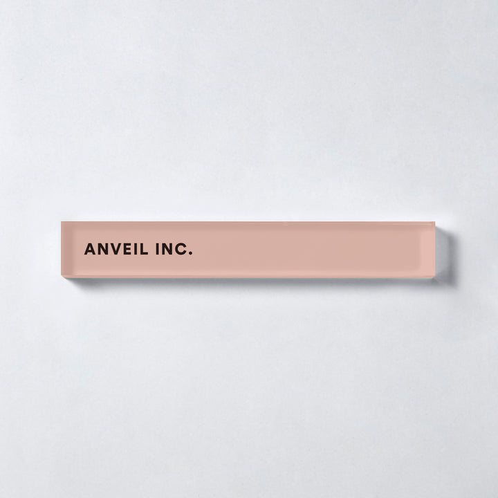 ACRYLIC DOOR PLATE - PIECE OF SIGN