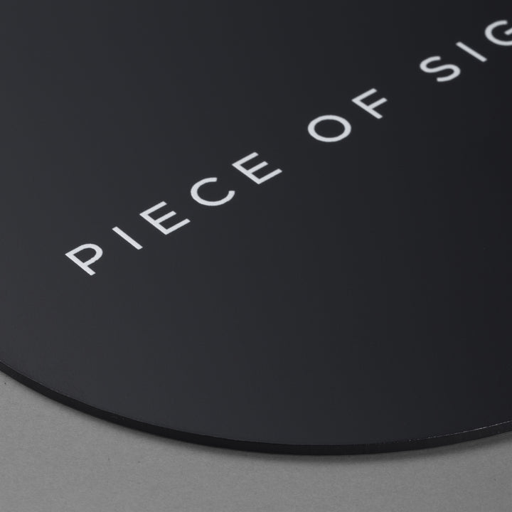 おしゃれな金属表札 - PIECE OF SIGN 