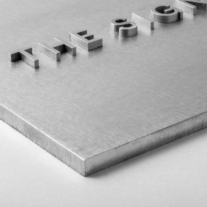 THE DOOR PLATE + 切文字サイン - SLAB