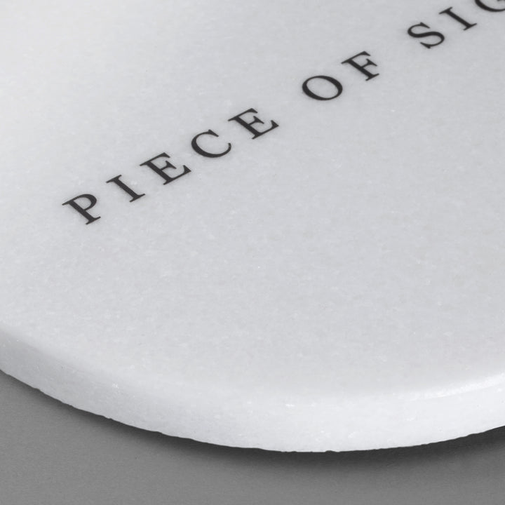 TABLE POLE プレートサイン- WHITE - PIECE OF SIGN
