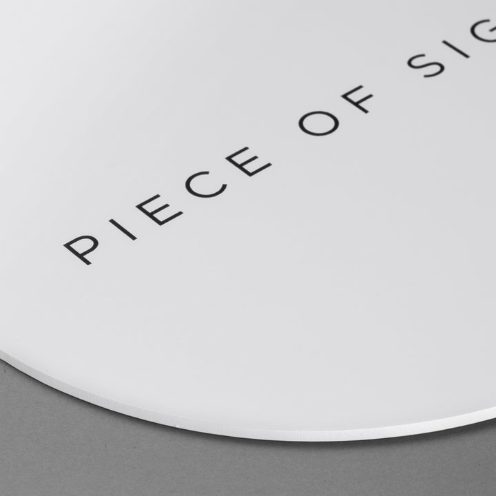 おしゃれな金属表札 - PIECE OF SIGN 
