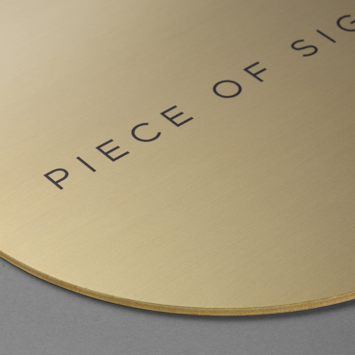 POLE スタンドサイン - モノトーン - PIECE OF SIGN