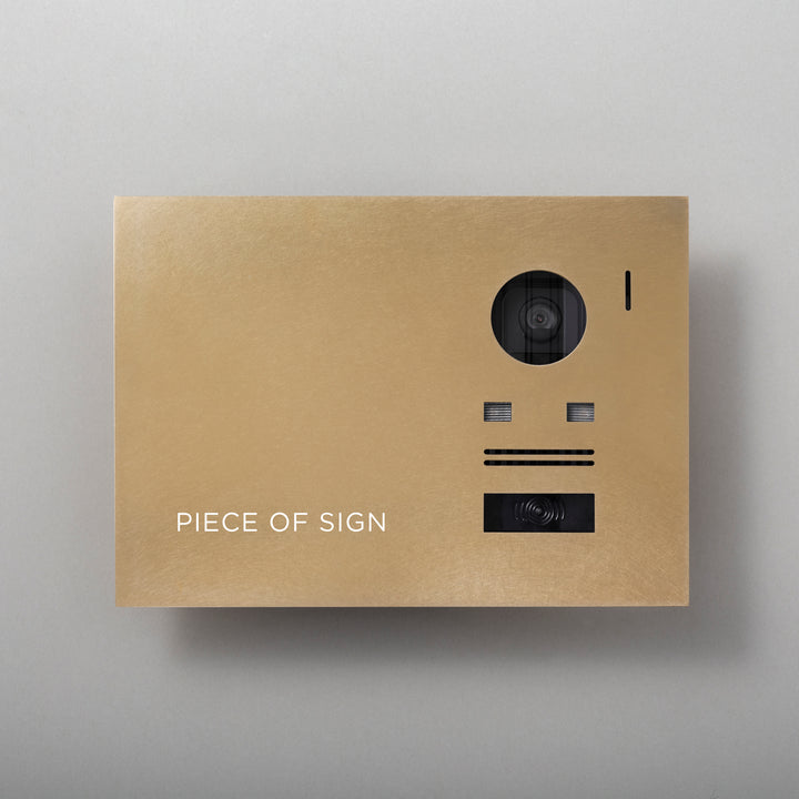 THE DOOR PLATE - インターホンカバー - PIECE OF SIGN