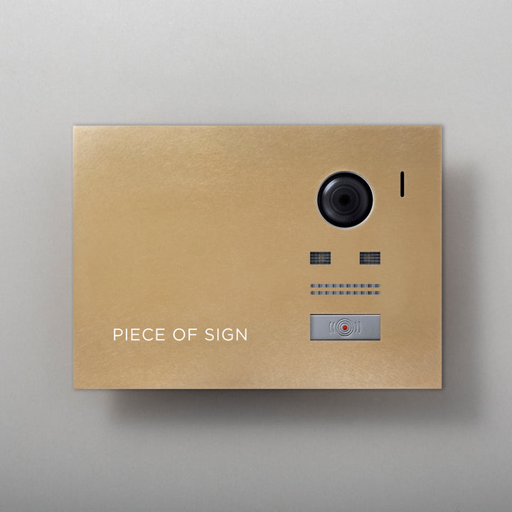 THE DOOR PLATE - インターホンカバー - PIECE OF SIGN