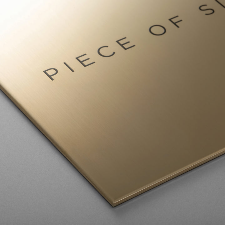 POLE スタンドサイン - モノトーン - PIECE OF SIGN