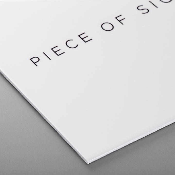 POLE スタンドサイン - モノトーン - PIECE OF SIGN